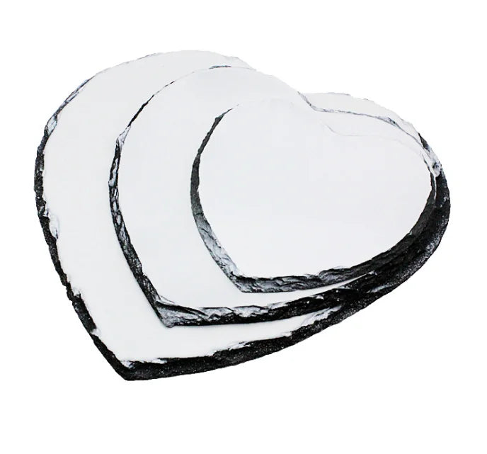 Customized Gift Sublimation Slate Heat Transfer Photo Rocks Frames Different Shapes Stone Picture Display