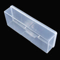 Manicure Tools Storage Box Cosmetics Accessories Storage Box Acrylic Rectangular Transparent Storage Box
