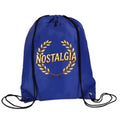 Wholesale Small Colorful Custom Logo Backpack Fashionable Polyester Nylon Drawstring Bag with Waterproof Feature for Shopping