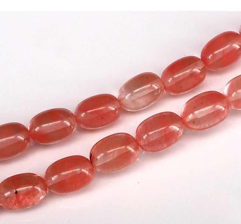 HZ Handmade Watermelon Quartz loose beads
