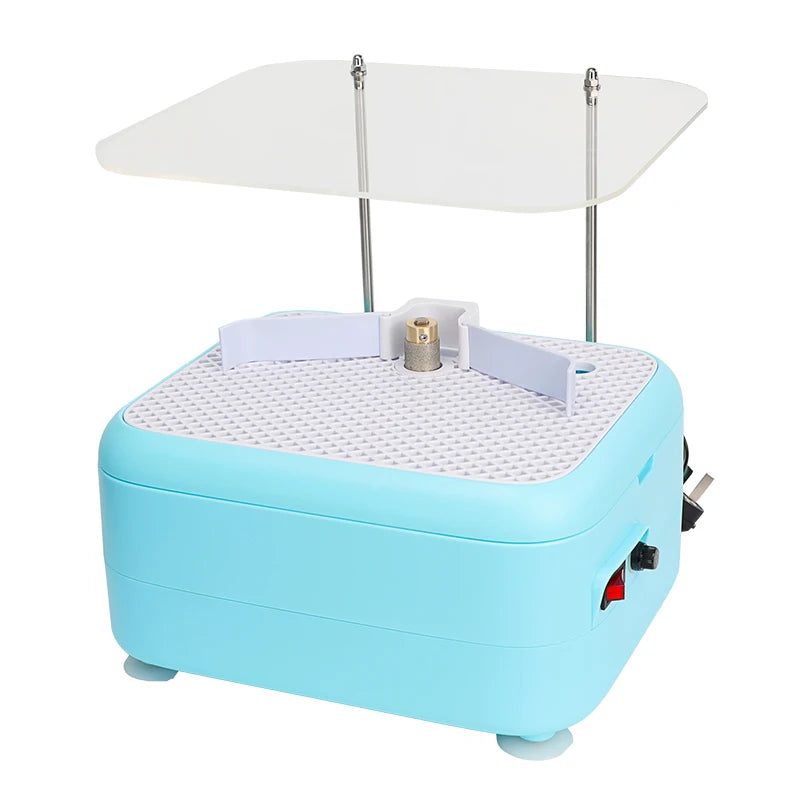Portable Modern Design Stained Glass Grinder & Ceramic Polisher Tool Kit for DIY Craft Room Use US Plug