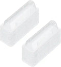 Money Card Holder Clear Cash Pouch Plastic Cards Domes Transparent Lip Balm Window Holder for Money Cash
