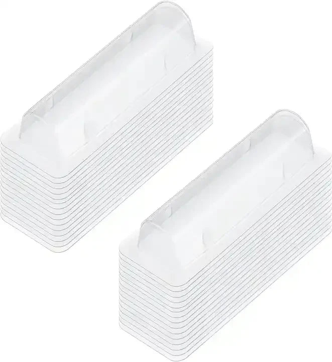 Money Card Holder Clear Cash Pouch Plastic Cards Domes Transparent Lip Balm Window Holder for Money Cash