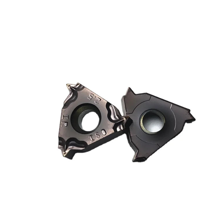16IRM 2.5ISO TG6018 CNC Metal Lathe  Indexable Tungsten Carbide Threading Insert for SNR Threading Holder