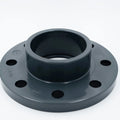 UPVC Flange PVC Plastic Flanged Pipe Fittings Quick Coupling White/Gray Polished Surface ISO9001 Certified Injection Molding