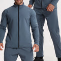 Two Piece Jogging Suits Men Running Pants and Jacket Sport Set Fitness Wear Mens Reflective Tracksuit