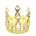 Mini Tiara Cake Topper Crystal Wedding Cake Crown Small Cake Topper Crown for Birthday