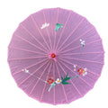 Wholesale Japanese Fabric Wedding Parasols and Umbrellas Cheap Promotional Straight Pattern Manual Control Umbrella