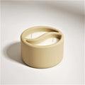 Nicole Yin Yang Eco-Friendly Stocked Silicone Candle Jar Vessel Tea Light Mold with Lid for Home Decoration Customized
