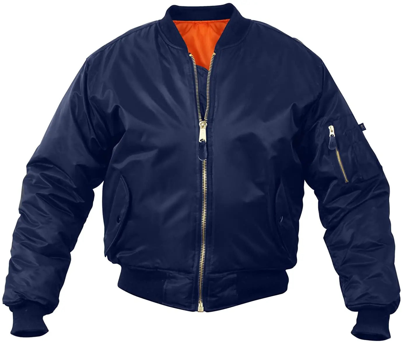 New Supply Warm Soft Cotton Twill Satin Bomber Jacket for Men Casual Flight Winter Style Long Processing Dropshipping Wholesale