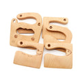 Wholesale Bamboo Blade Wooden Kitchen Early Childhood Education Toys for Kids Children Eco-Friendly Safe Vegetable Cutters