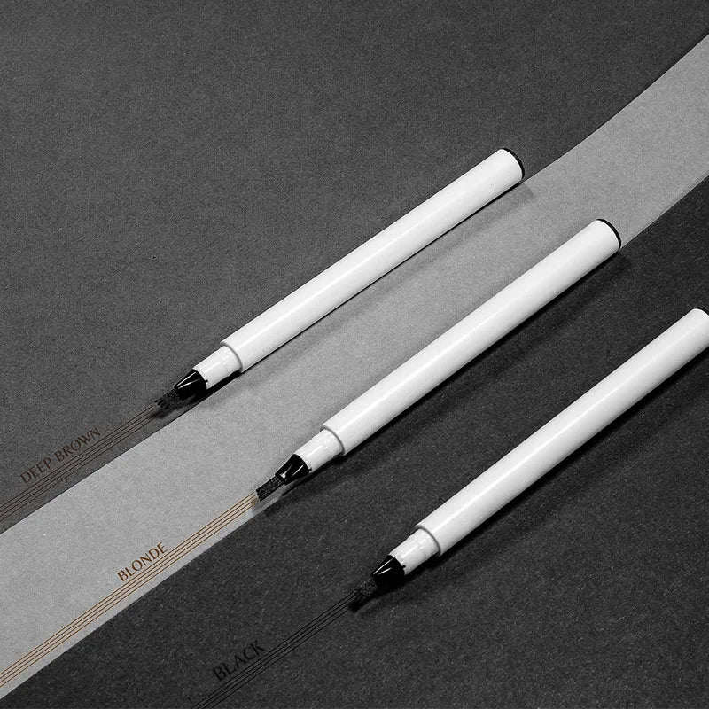Mens Cosmetics Waterproof 3 Colors Beard Filling White Beard Hair  Full Color Filler Beard Pen
