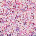 Customized Wholesale Cake Sprinkle pink Beach Theme Cake Sprinkle pink Shells Beach Them Beads Sugar Pearls Sprinkles Reposteria