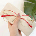 2024 New Arrival Anti Blue Light Glasses Frame Personality Fashion Trend Metal Glasses Frame Wholesale