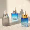 Luxury Skin Care Essence Bottle 30ml Glass Dropper Bottle Fine Oil Slant Shoulder Dropper Bottle Transparent Cosmetic Fast 00210