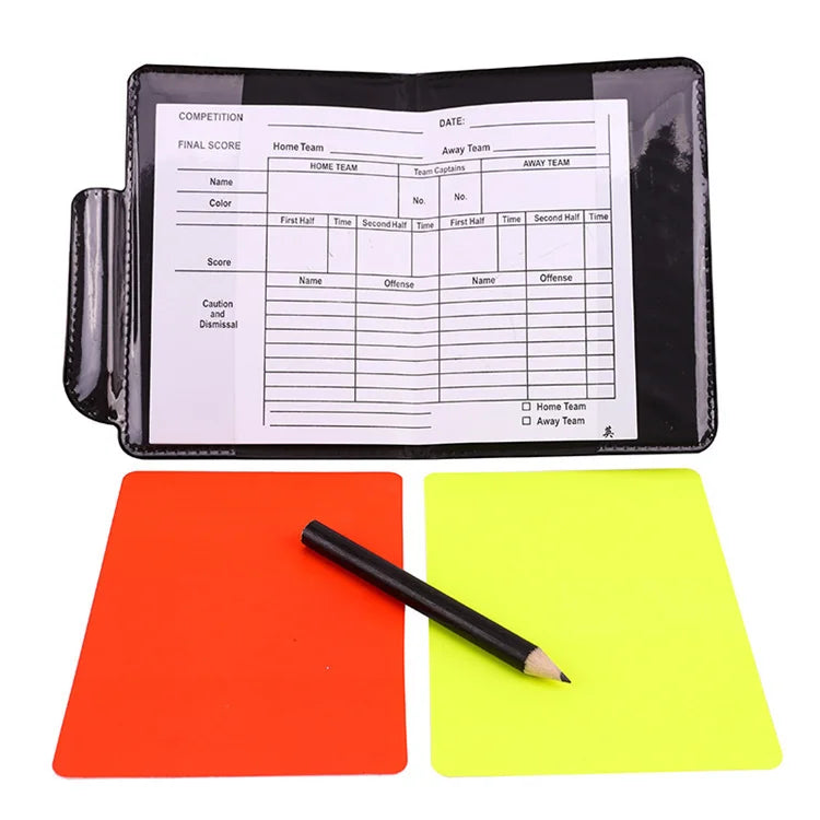 Soccer Referee Red Card Yellow Card Warning Card Football Referee Tool