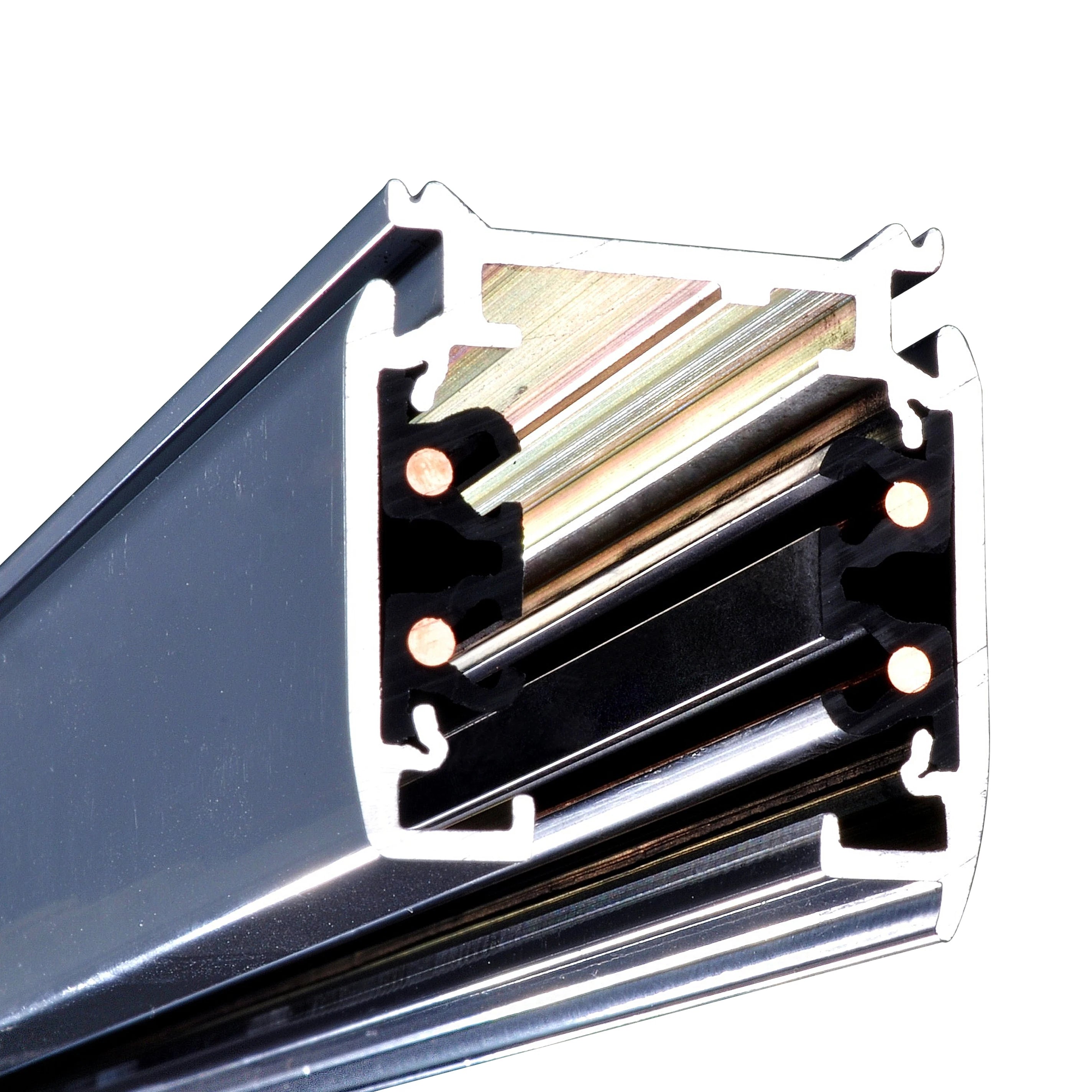 Surface-recessed 3-Phase 4-Wire DC 36V 6000K Dimmable LED Spotlight Lighting Accessories Track Rail System 3-Year Lights