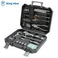 Kingsdun 30Pcs Household Tool Box Set Hand Tools Kit Maintenance Tools for Home Maintenance