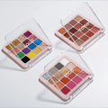 Makeup Matte Eyeshadow Palette 16 Colors Pigmented Shimmer Glitter Eye Shadow Palette