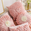 45*45cm Cute and Beautiful Sun Flower Pillowcase Sofa Small Daisy Pillowcase Suitable for Home and Office