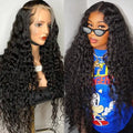 Kinky Curly Lace Wig Brazilian Human Hair Wholesale Kinky Curly Water Wave hd Lace Frontal Virgin Kinky Curly Full Lace Wig