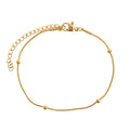 Inspire Stainless Steel Jewelry Stainless Steel Serpentine Ball Chain Bracelet Snake Chain Bracelet Ready to Ship Non Tarnish