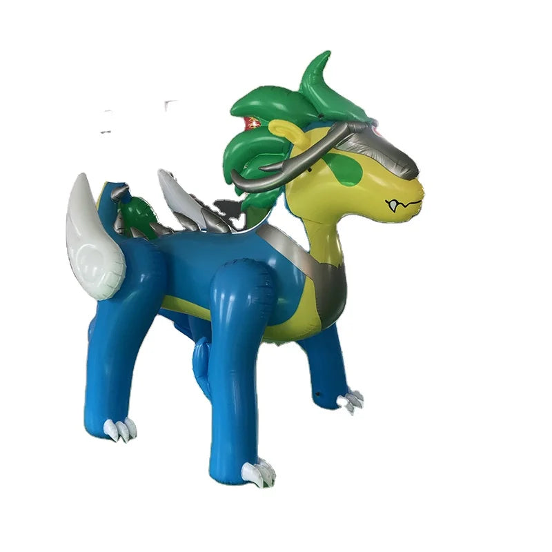 Realistic Customized PVC Inflatable Dragon Model for Advertising Business