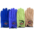 Sample Support Wholesale Customizable Right Left Hand Cabretta Sheepskin Leather Golf Gloves for Men Outdoor with Logo