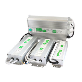 Transformer Power Supply Adapter AC110-220V to DC12V/24V 10W-200W Waterproof Ip67 LED Driver Outdoor Transformer for Strip Light