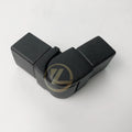 YL Beautiful Black square Steel Tube Connectors for Top Handrail Glass Railing