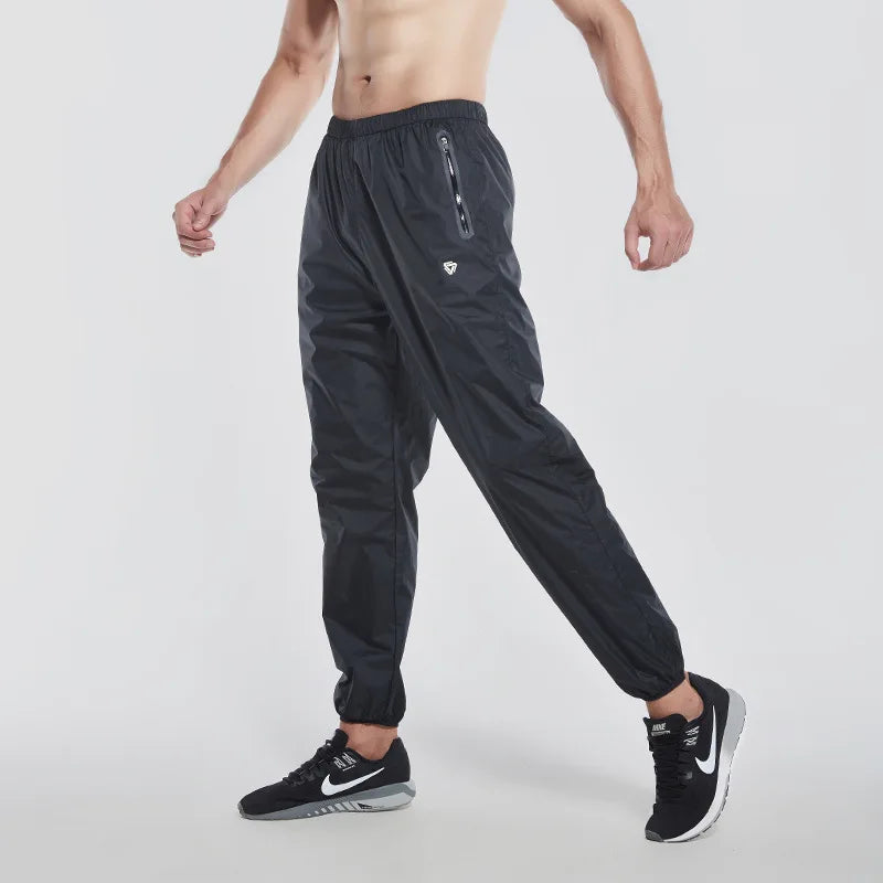 Men Women Custom Lightweight Four-Way Stretch Autumn Windproof Fitness Pants Breathable OEM Outdoor Sports Sweat Suits Running