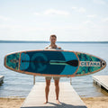 European Warehouse Freeship Fishing Paddle Board 450LBS HOT WELDING SEAM Stand up Paddle Board Ocean Waters sup Gonfiabile
