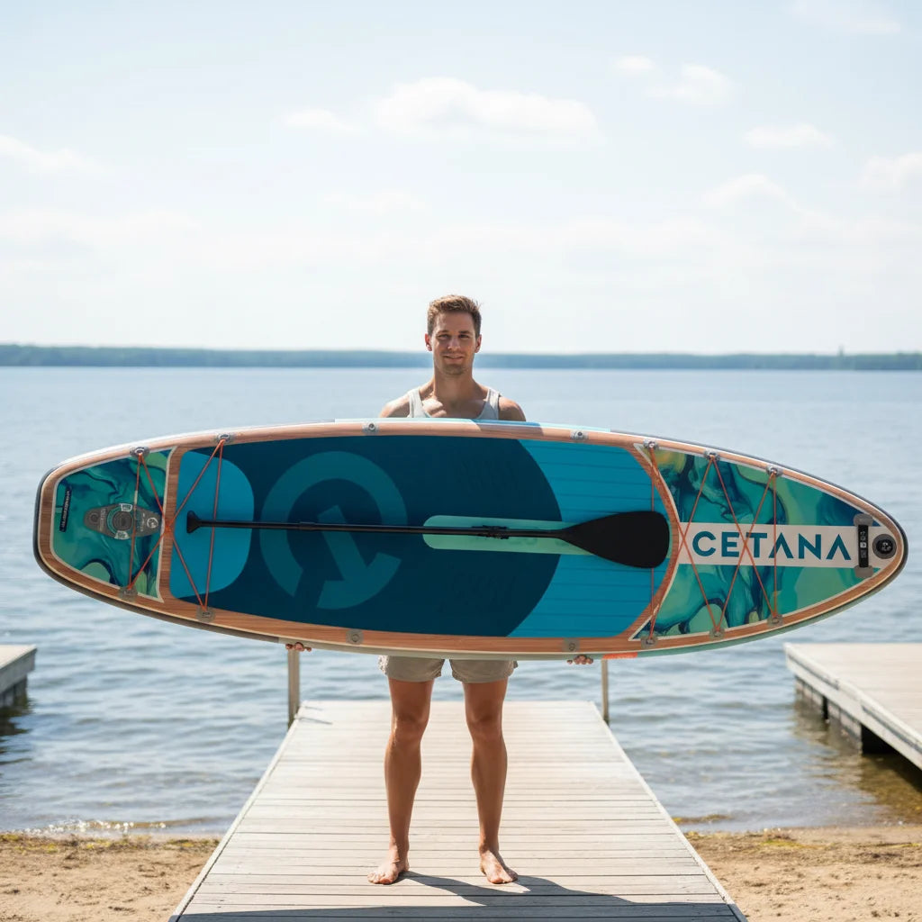 European Warehouse Freeship Fishing Paddle Board 450LBS HOT WELDING SEAM Stand up Paddle Board Ocean Waters sup Gonfiabile