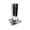 Condibe Glass Railing Fence Mirror Polish Adjustable Spigot