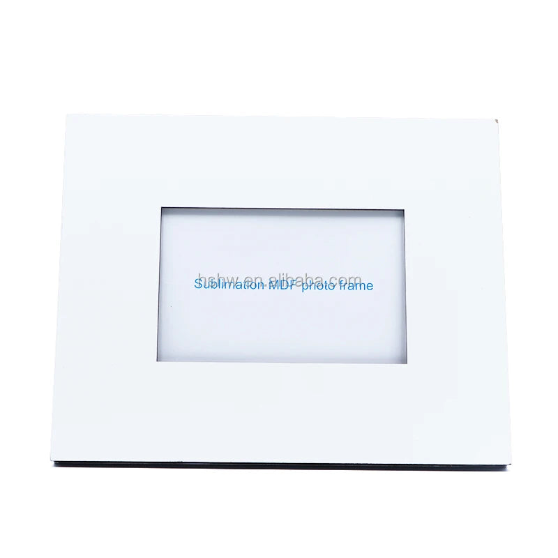 Wholesale Creative Eco-Friendly High Quality 15mm Thick Heat Press Printing Custom Wooden MDF Blank Sublimation Photo Frame
