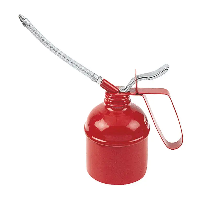 High Pressure Pumping Oiler 300CC Oilcan Lubrication Oil Feed Can Steel Spray Gun - Repair Maintenance Hand Tools