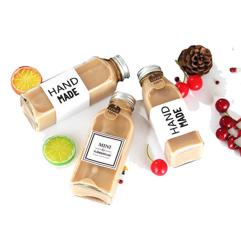Factory Direct Sales Nice Glass Beverage Bottle Fruit Juice Bottle