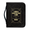 Factory Handmade Wholesale Custom Print Waterproof Leather Hard Cover Luxury Bible Study Bag Fashion Bible Bag in Different Size
