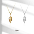 HOVANCI Summer Beach Jewelry Hawaii Conch Shell Statement Pendant Pearl Conch Sea Shell Necklace for Women