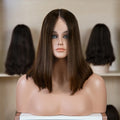 Top Selling Longest Hair Ratio Double Drawn Cuticle Aligned Hair No Shedding No tangle Russian Hair Caucasian Laced Wigs