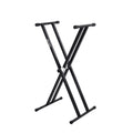 Q-2XA Factory Direct Wholesale Folding Heavy Duty Double 61Keys Piano Keyboard Stand for Stage Shows