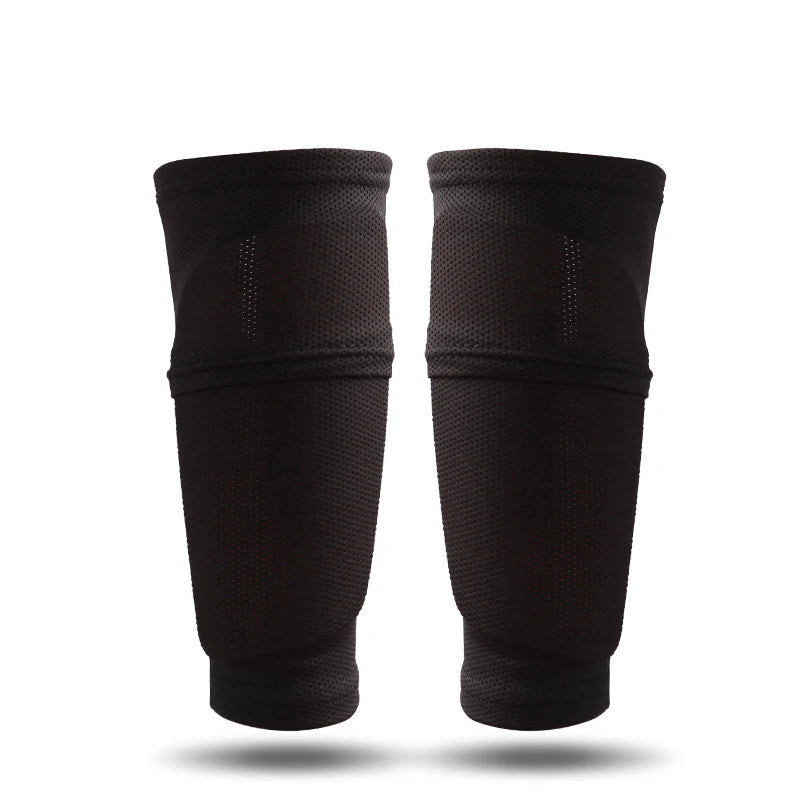 SHIWEI-6002-1#Wholesale Shin Guard Socks Custom Football Shin Guard Sleeves with Pocket for Carbon Fiber Soccer Shin Guards