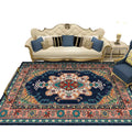 Wholesale Turkish Smooth Edge  hd Double Jacquard Printed Living Room Center Rug Carpet 160*230