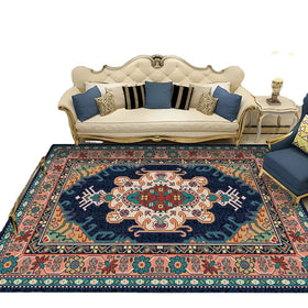 Wholesale Turkish Smooth Edge hd Double Jacquard Printed Living Room Center Rug Carpet 160*230