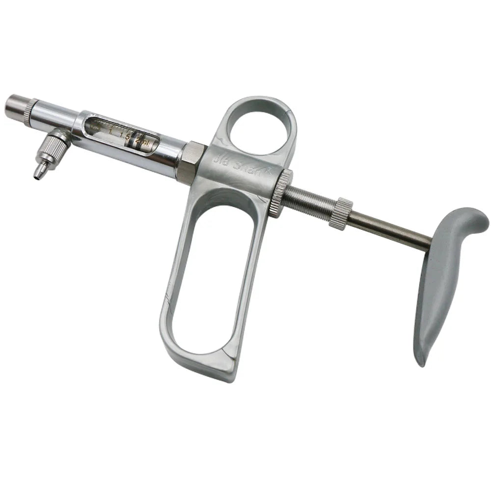 2ml Veterinary Syringe Gun for Pig Automatic Vaccine Syringe Veterinary Syringe Gun for Poultry Injection