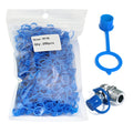 250pcs M10 Grease Zerk Nipple Fitting Blue Polyethylene Dust Caps for Metric Thread Plastic Grease Fitting Caps