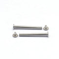 China Manufacturers Stainless Steel Semi-Tubular Rivets Male Female Pan Head Bright Finish ISO Standard SaiTong Brand Free