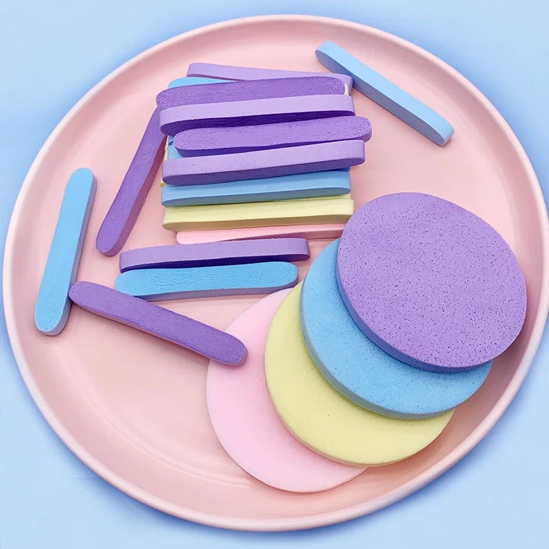 Hot Selling Compressed Pva Sponge Compressed Exfoliating Cleansing Facial Sponge Compressed Facial Sponges for Facial