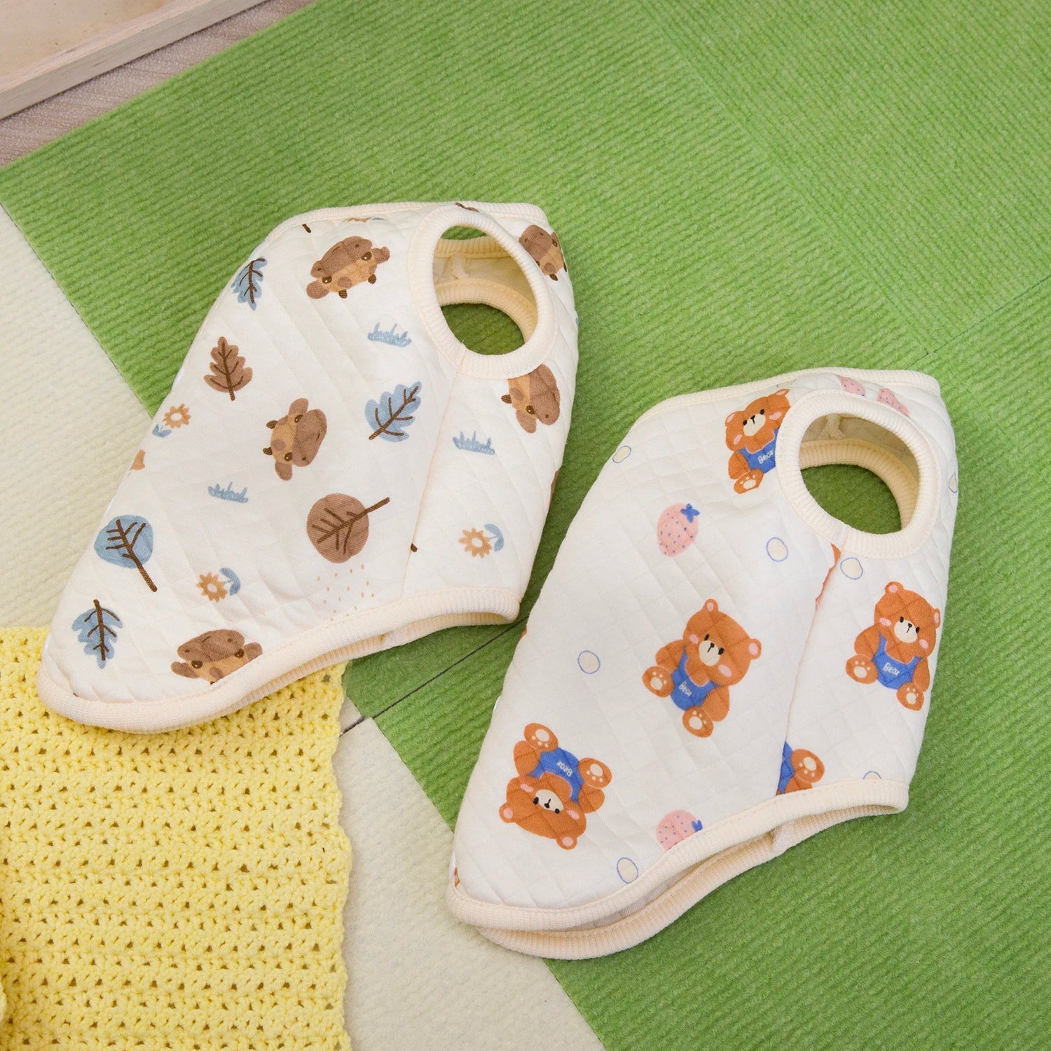 Pet Cat and Dog Clothes Spring Autumn Winter Teddy Bichon Small Dog Baby Cotton Warm Cardigan Base Vest