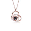 925 Sterling silver Women's JewelryAdjustable Language Stone NecklaceUnique Spiritual Gift for Her